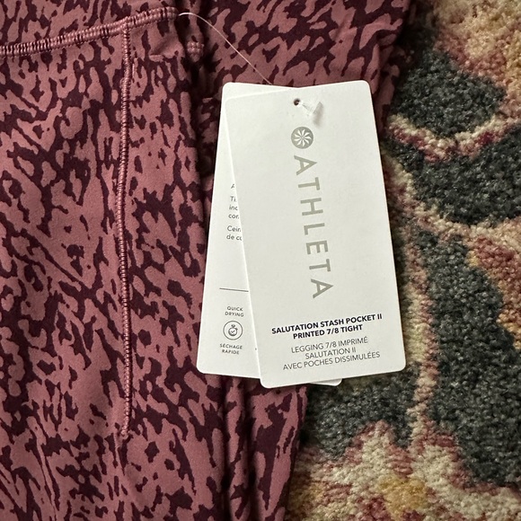 Salutation Stash 7/8 Legging 1X New Animal Print - Picture 2 of 3